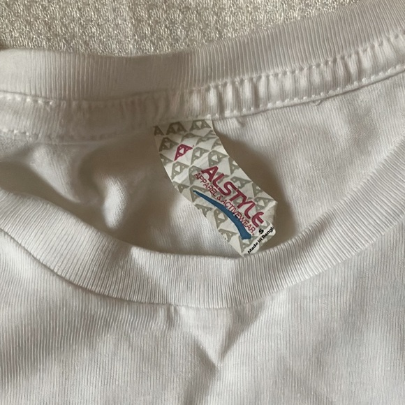 Chuck Taylor Converse All Star white long t-shirt - Picture 5 of 8